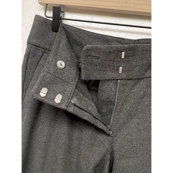 COPY - Ann Taylor Factory Gray / Tan Dress Pants Slacks Trousers Lot Of 2 Size … - Picture 4 of 8